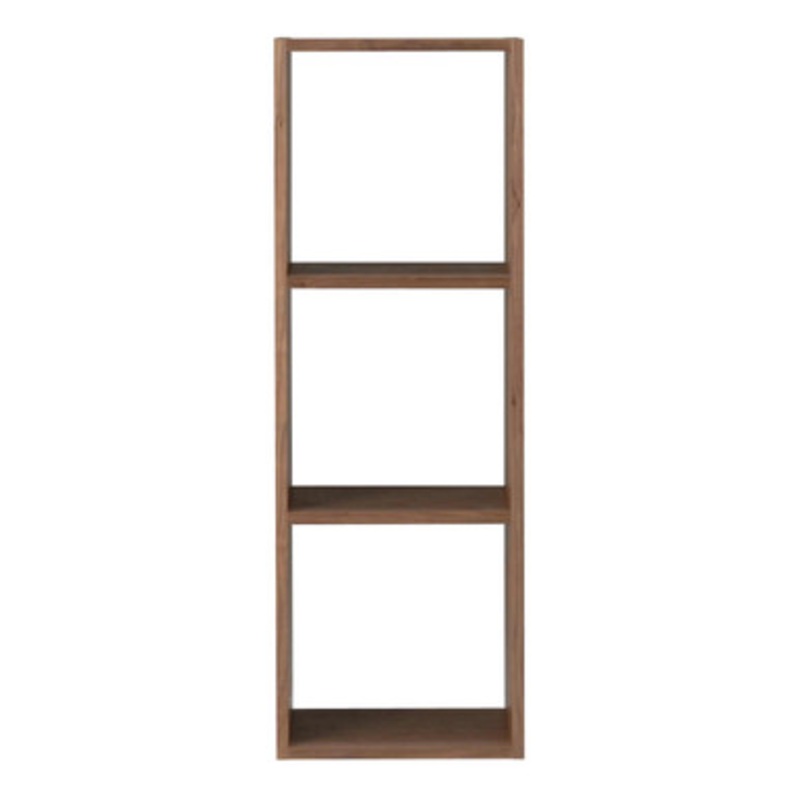 Walnut Narrow 3 Shelf
