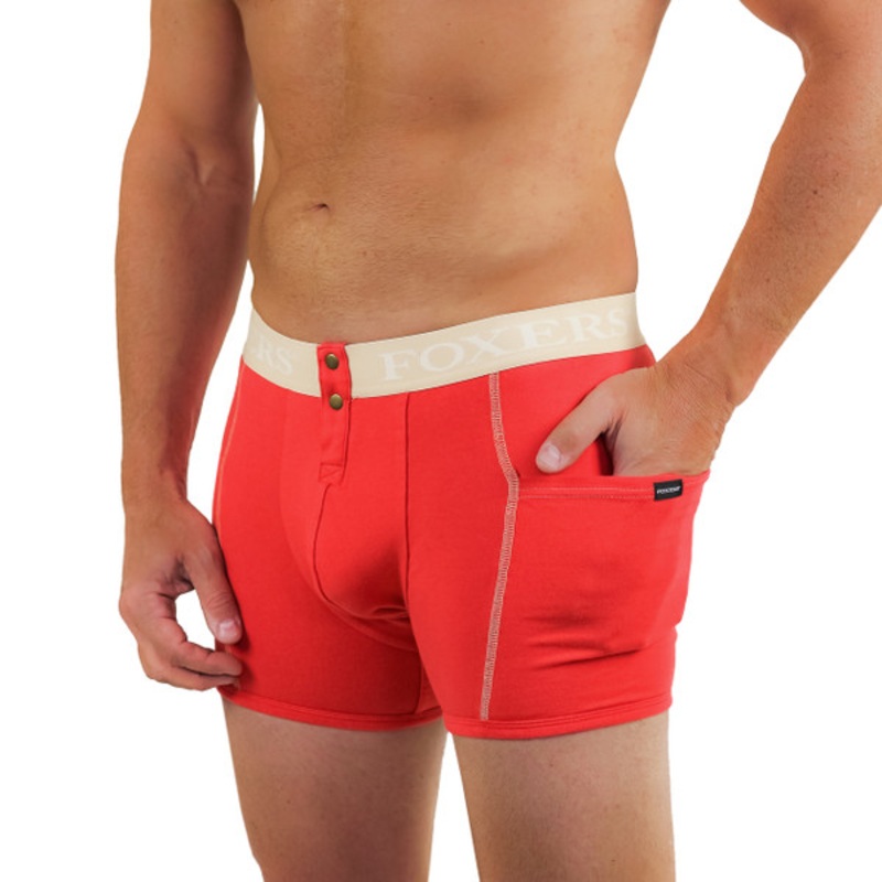 Men's Red Boxer Brief Hot Tamale 