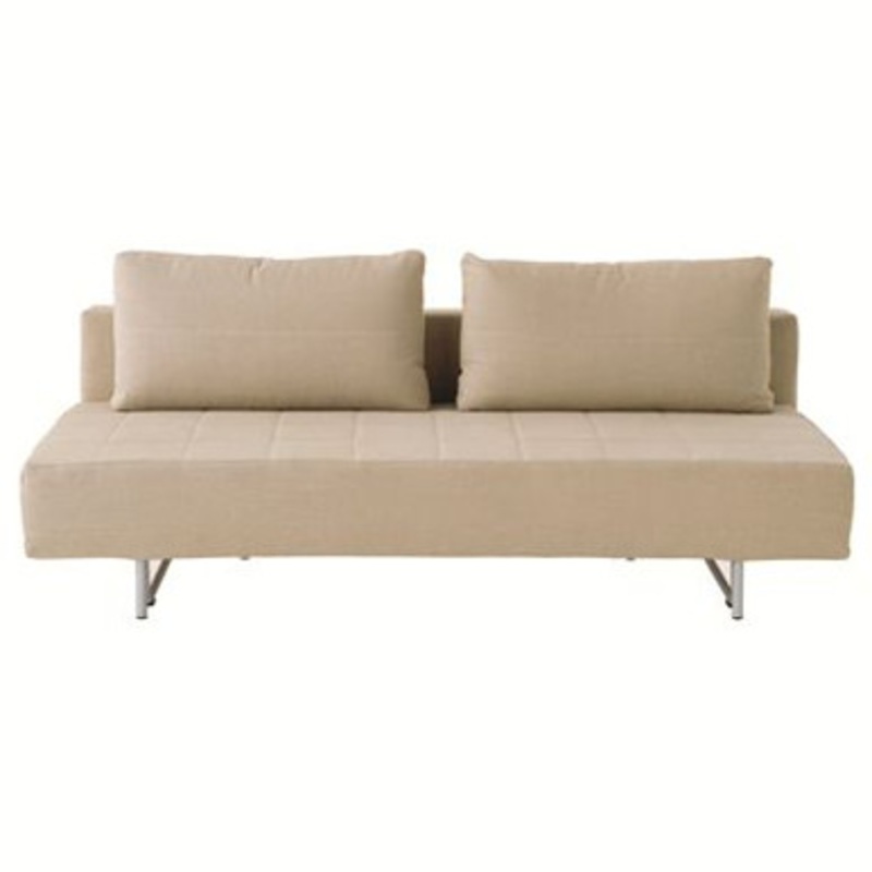 2 Seater Sofa bed  Linen  Beige