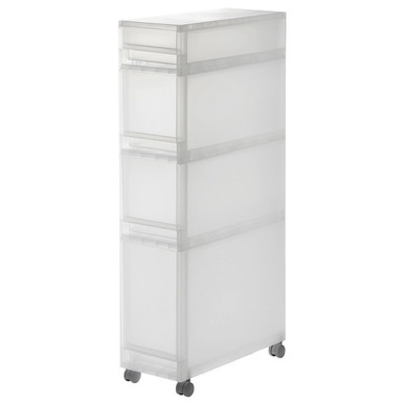 Storage Trolley on Wheels  4 Drawer