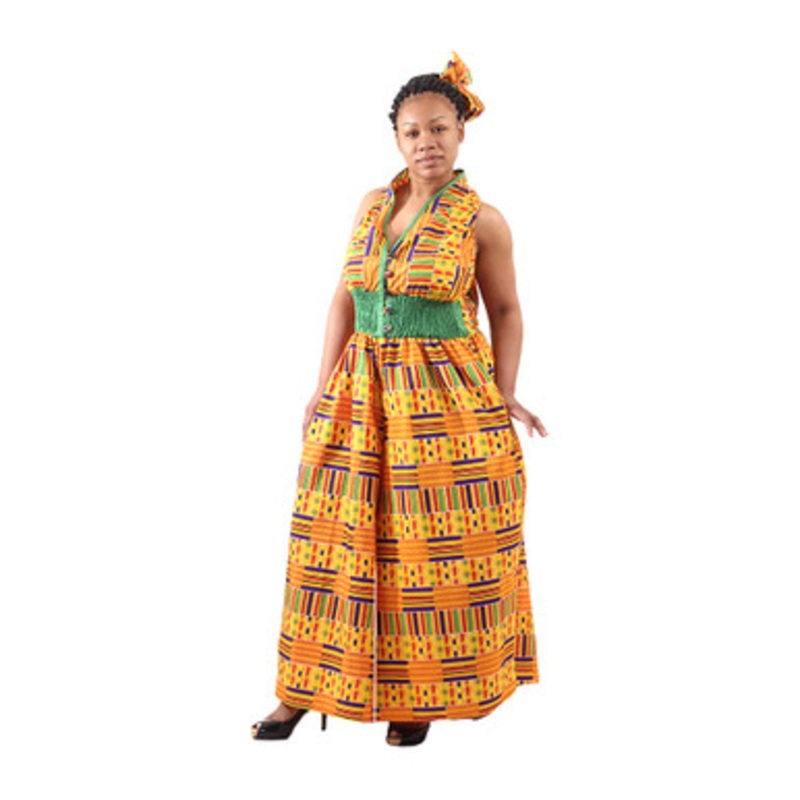 Kente #1 Palazzo Jumpsuit
