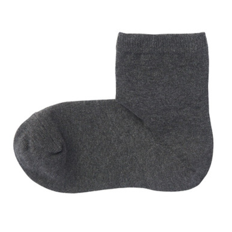 Right Angle Top Loose 3 Layer Short Socks 16224
