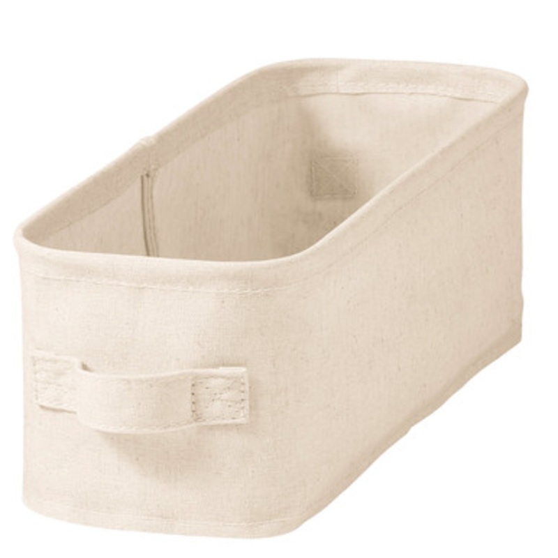 Cotton Linen Box 13x37x12cm