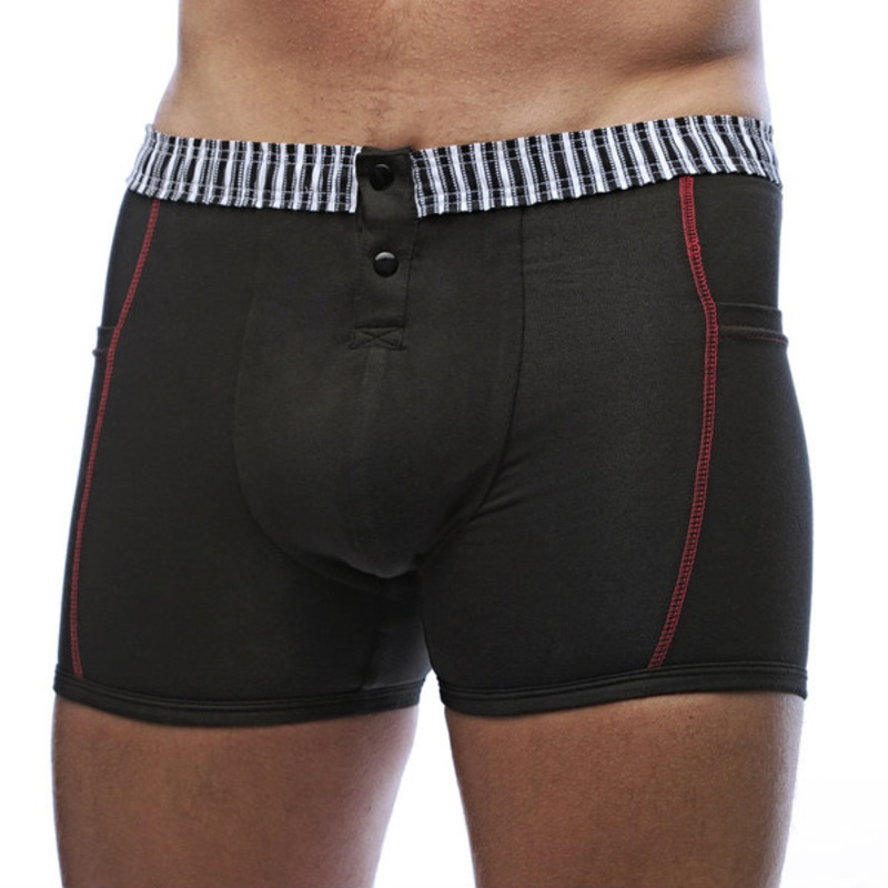 Men's Black Boxer Brief Filmstrip FOXERS Band