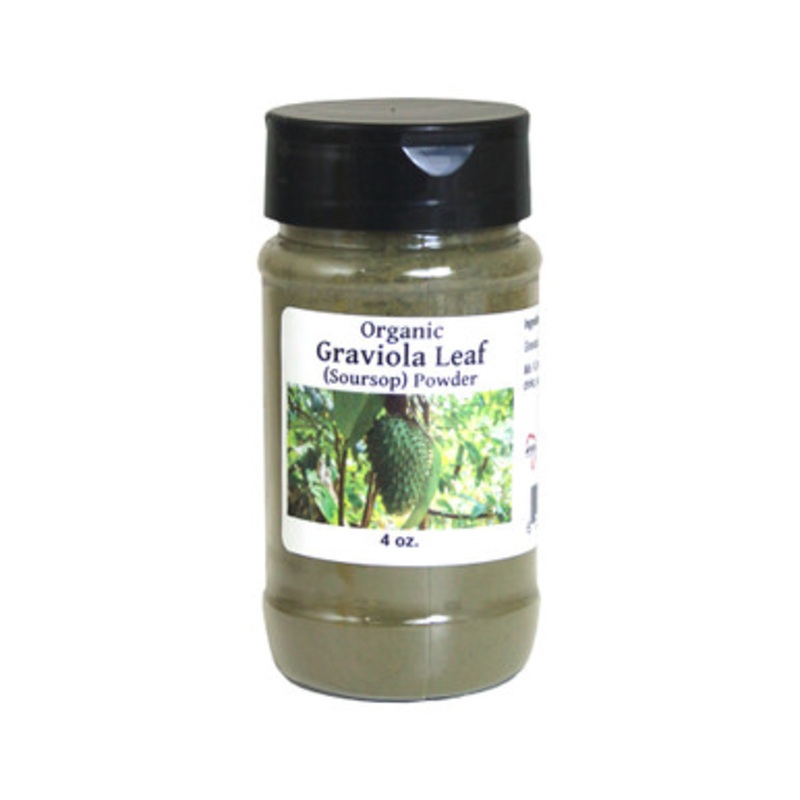 Organic Graviola Leaf (Soursop) Powder  4 oz.