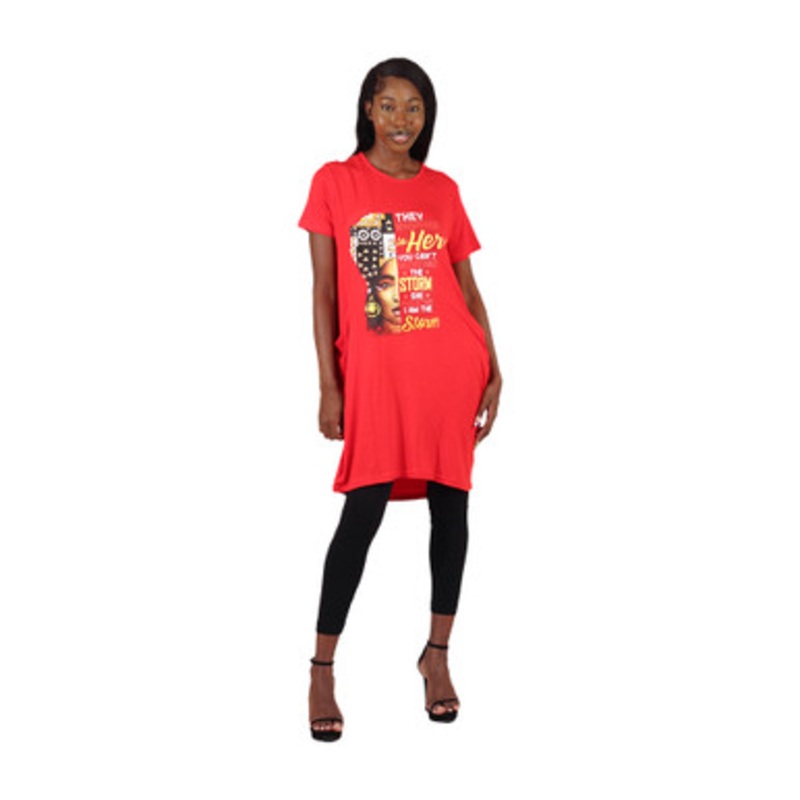 Storm Long T-Shirt Dress