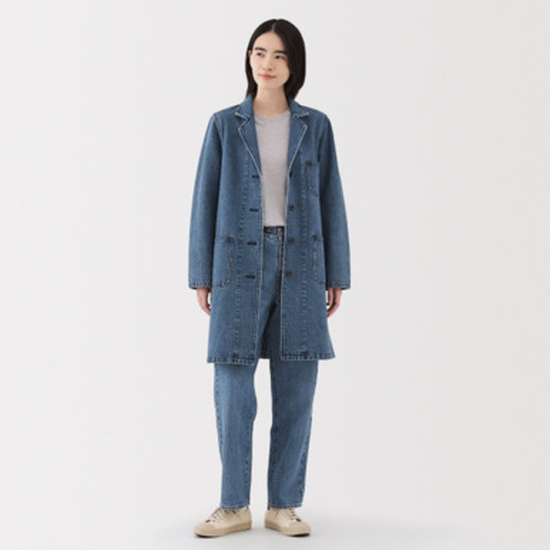 Women's Kapok Blend Denim Coat