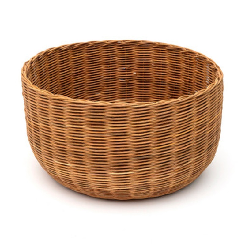 Rattan Weave Basket Round Large