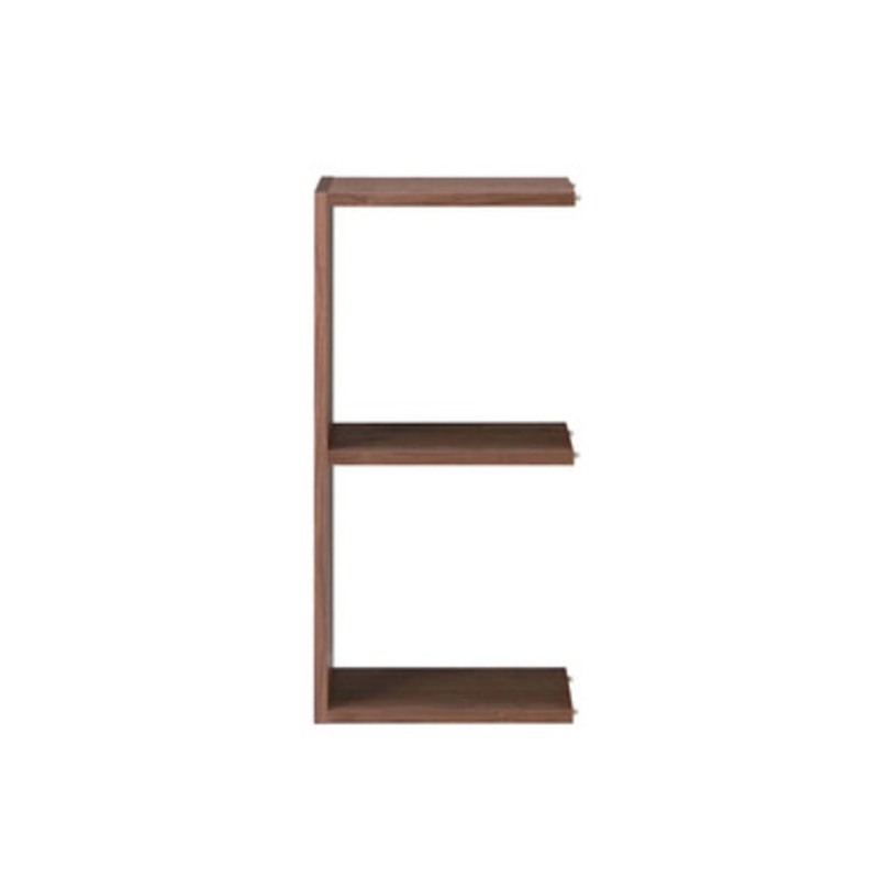 Walnut Narrow 2 Shelf   Add On