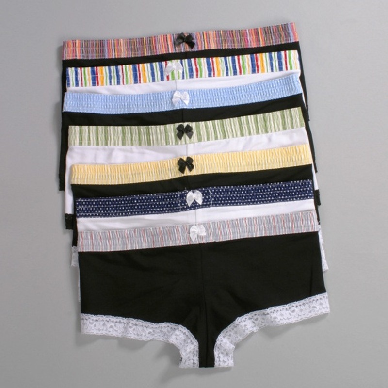 Summer Camp Boyshort 7 Pack - XS