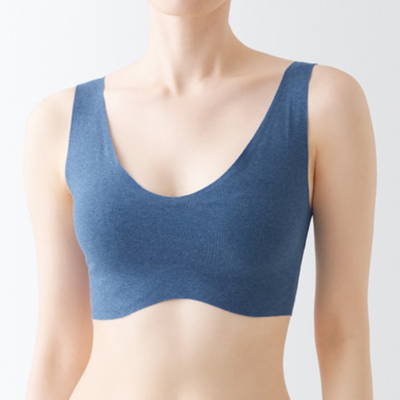 Women's Complete Seamless Padded Crop Top Bra