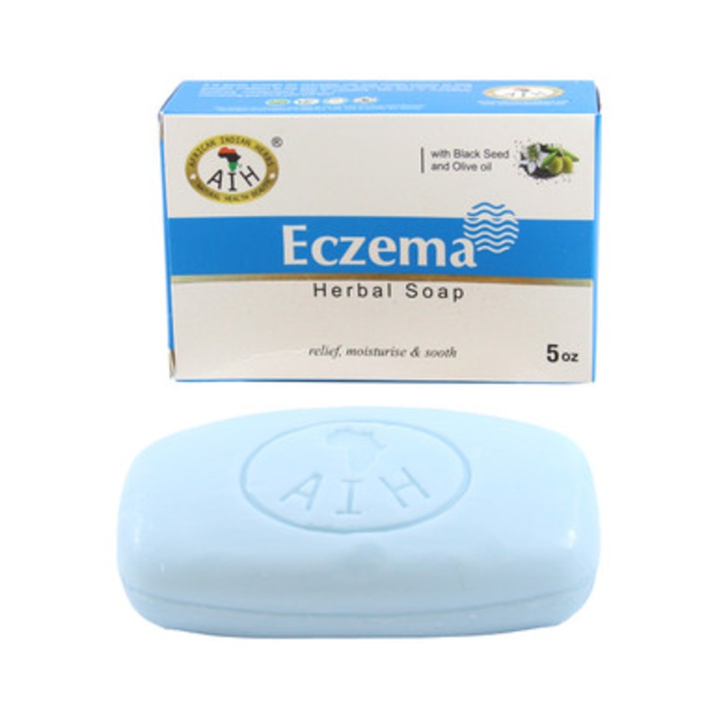 African Indian Herbs (AIH): Eczema Herbal Soap - 5 oz.