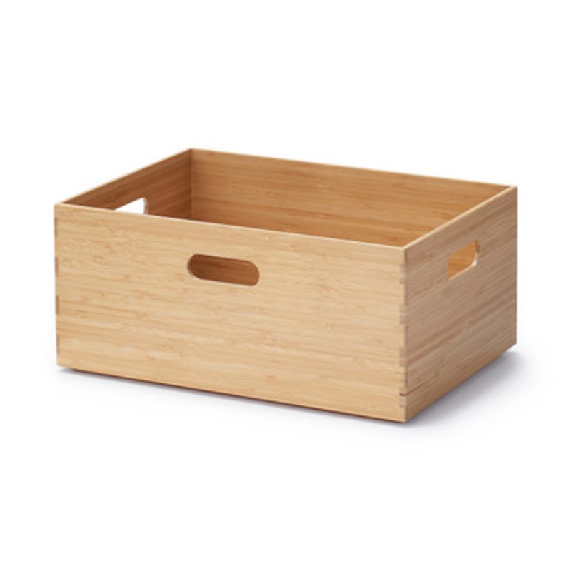 Bamboo Stackable Box, 37 x 26 x 16.5 cm