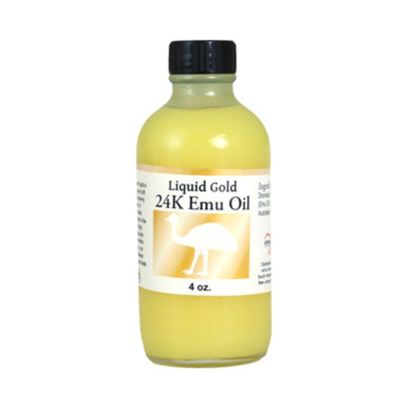 Liquid Gold 24K Emu Oil - 4 oz.