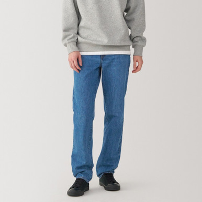 Men's Kapok Blend Straight Leg Jeans.