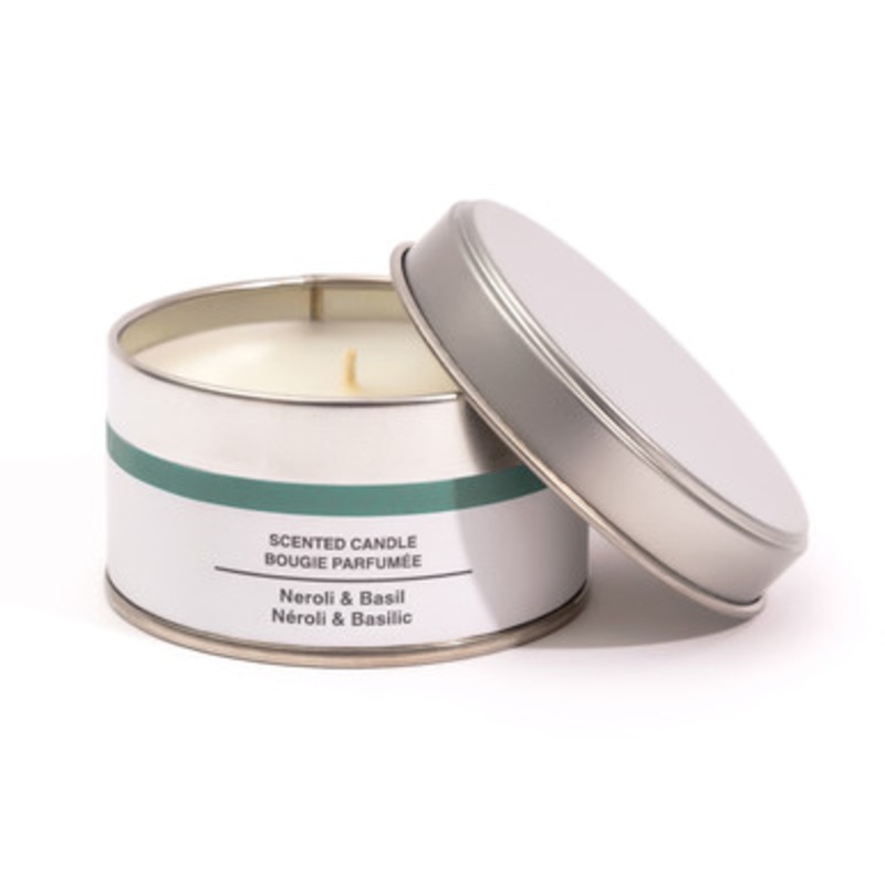 Neroli and Basil Tin Candle