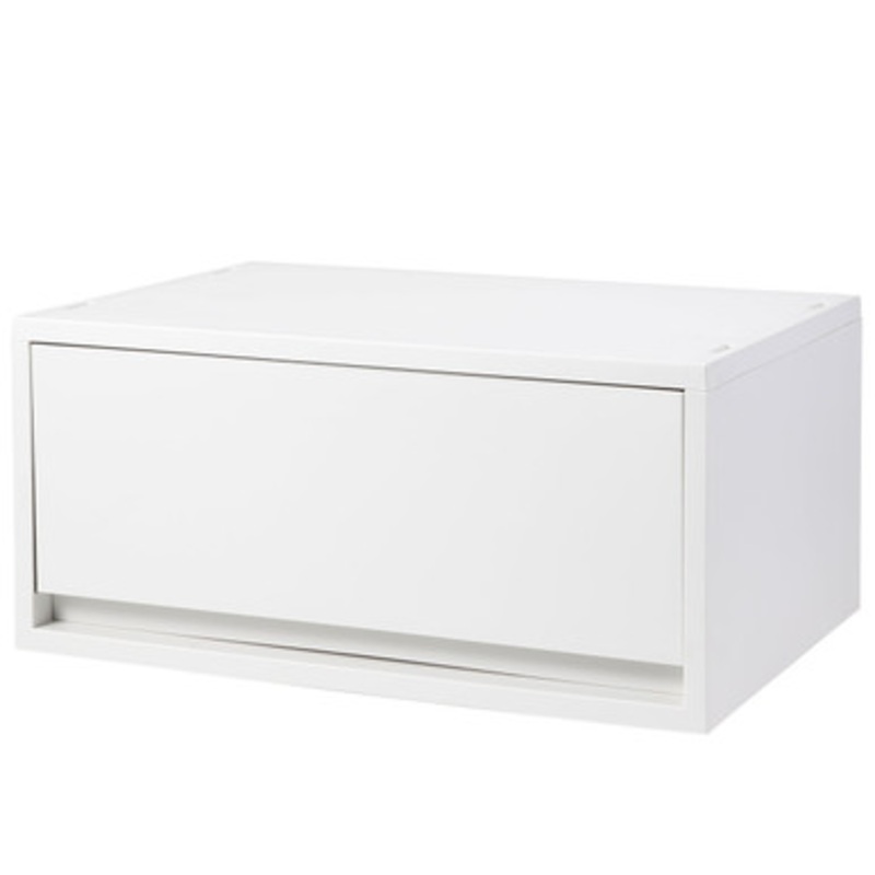 PP Drawer Unit A4 White  37 x 26 x 17.5cm