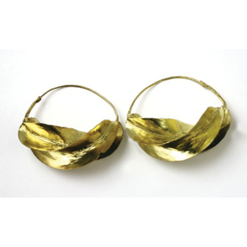 XXX-Large Fula Gold Earrings - 2
