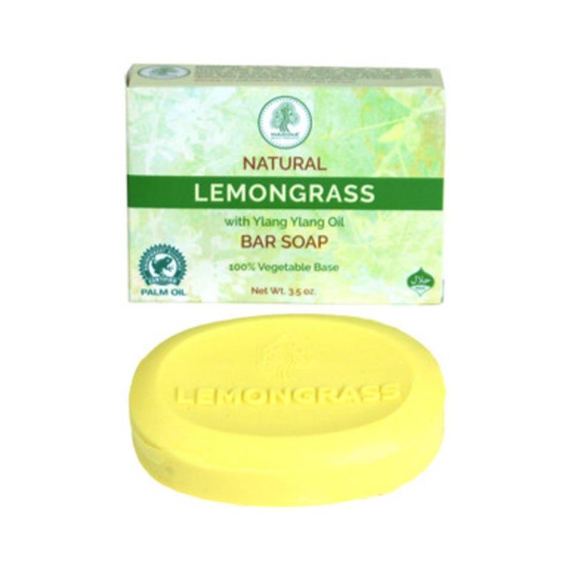 Madina: Natural Lemongrass Soap - 3 oz