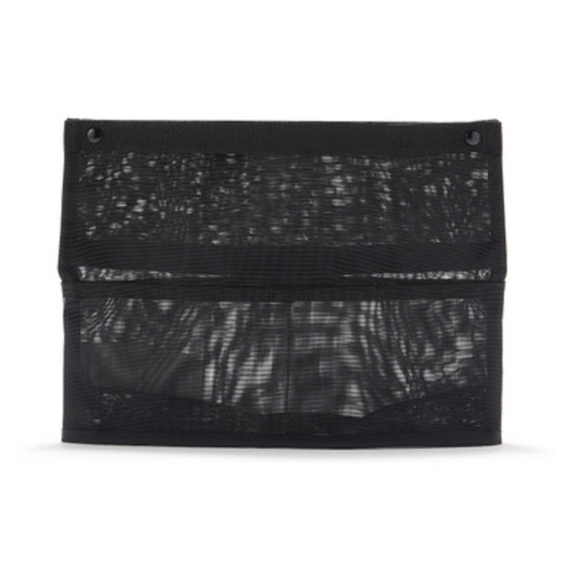Nylon mesh Selfstanding pouch.