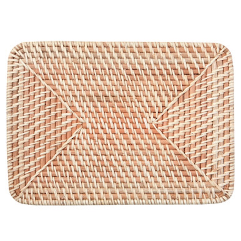 Rattan Basket Lid 26x36x3cm