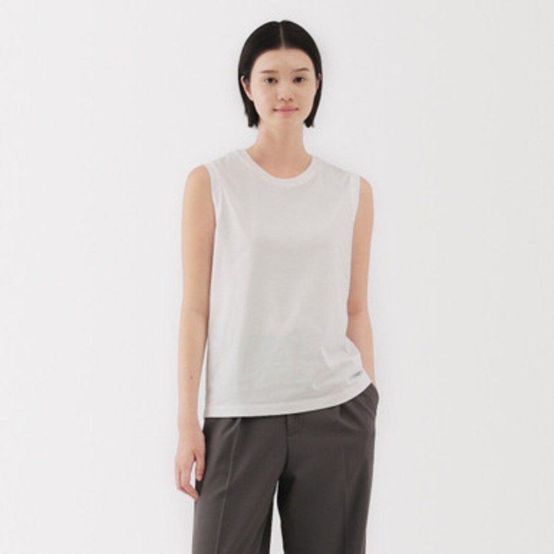 Women's Jersey Crew Neck Vest