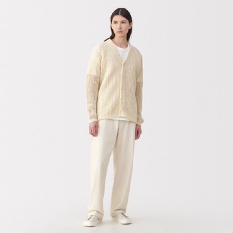Men's Cotton Chunky Knit Cardigan