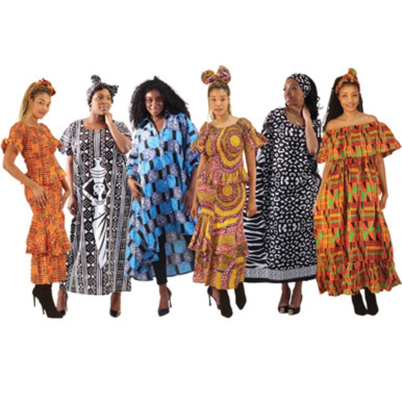 Set Of 6 Dresses/Smocks/Kaftans