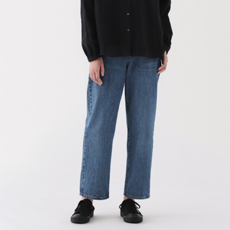Women's Kapok Blend Denim Straight Leg Jeans