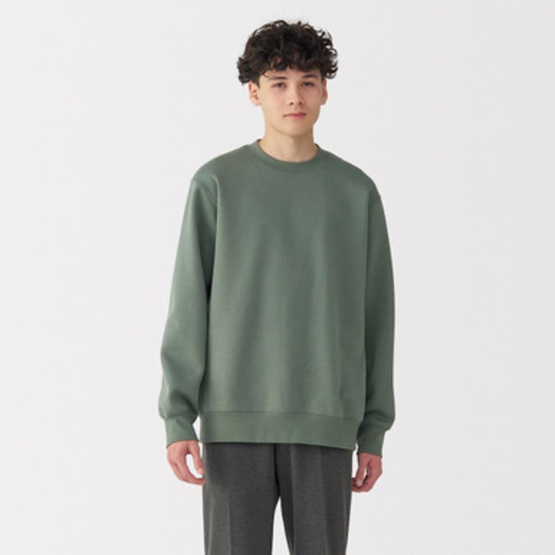 Men's Cotton Blend Crew Neck Sweatshirt