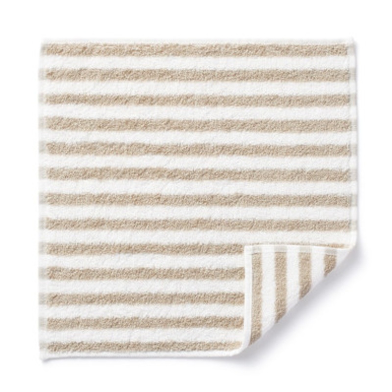 Cotton Towel Stripy Handkerchief