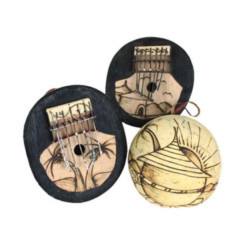 Gourd Thumb Kalimba: Design