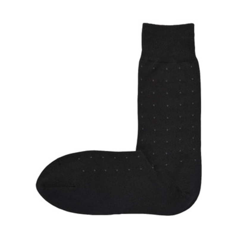 Men's Right Angle Business Socks Dot Pattern