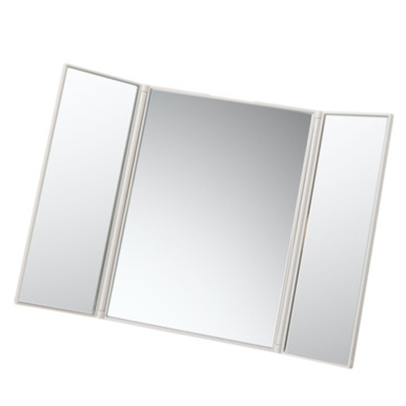 Portable Vanity Folding Mirror  Trifold