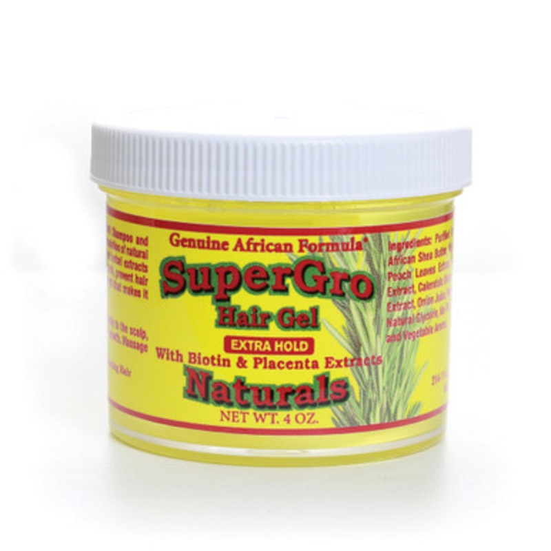 SuperGrow Hair Gel: Extra Hold - 4 oz.