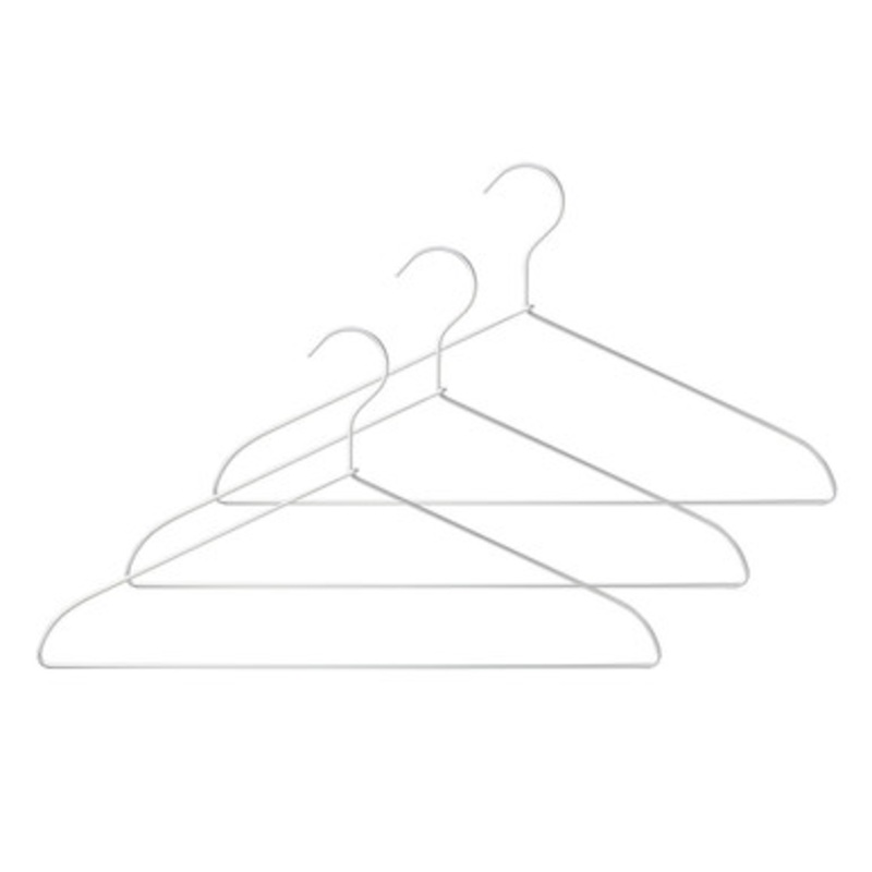 Aluminium Laundry hangers  Set of 3 / 45cm