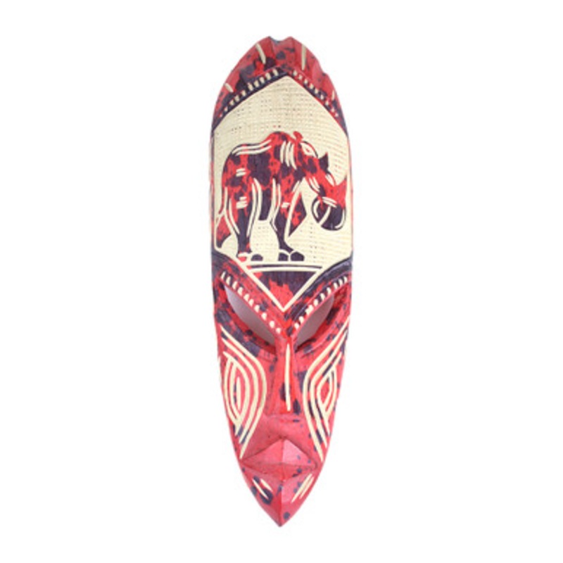 Medium Ghana Fang Mask - Symbol Redwood