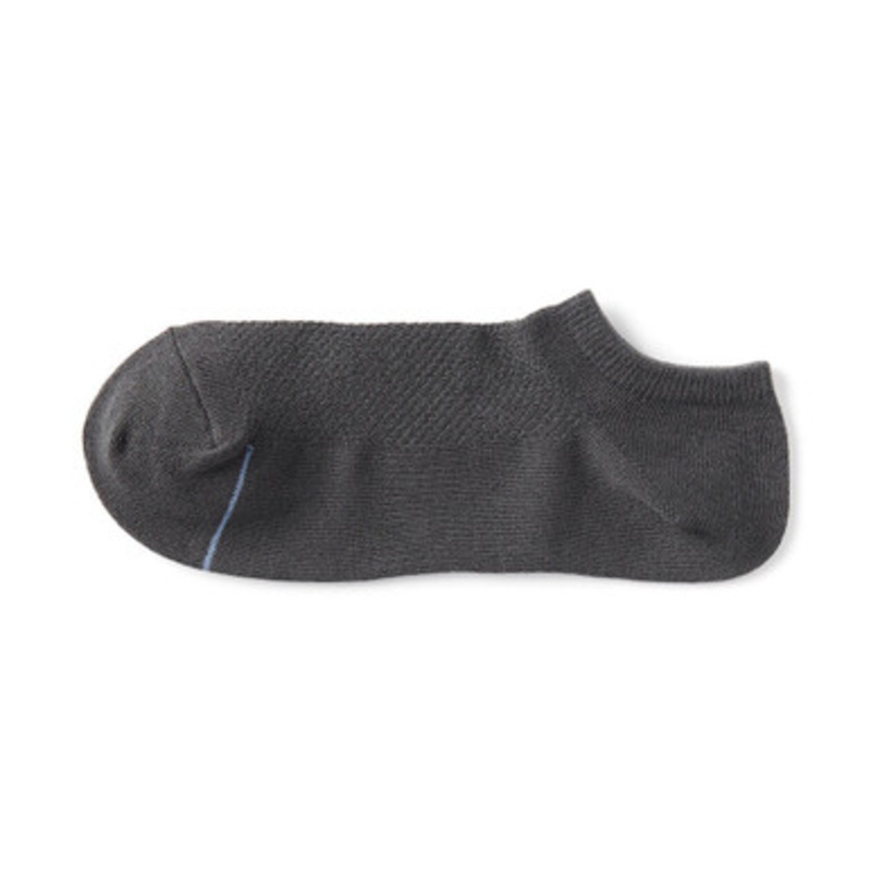 Men's Right Angle Moisture Wicking Cotton Trainer Socks