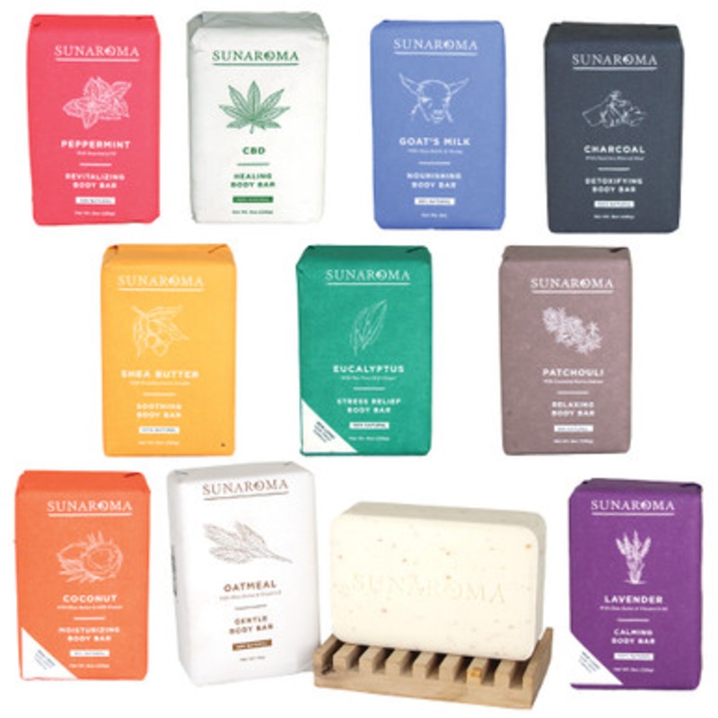 Set Of 10 Sunaroma Soaps