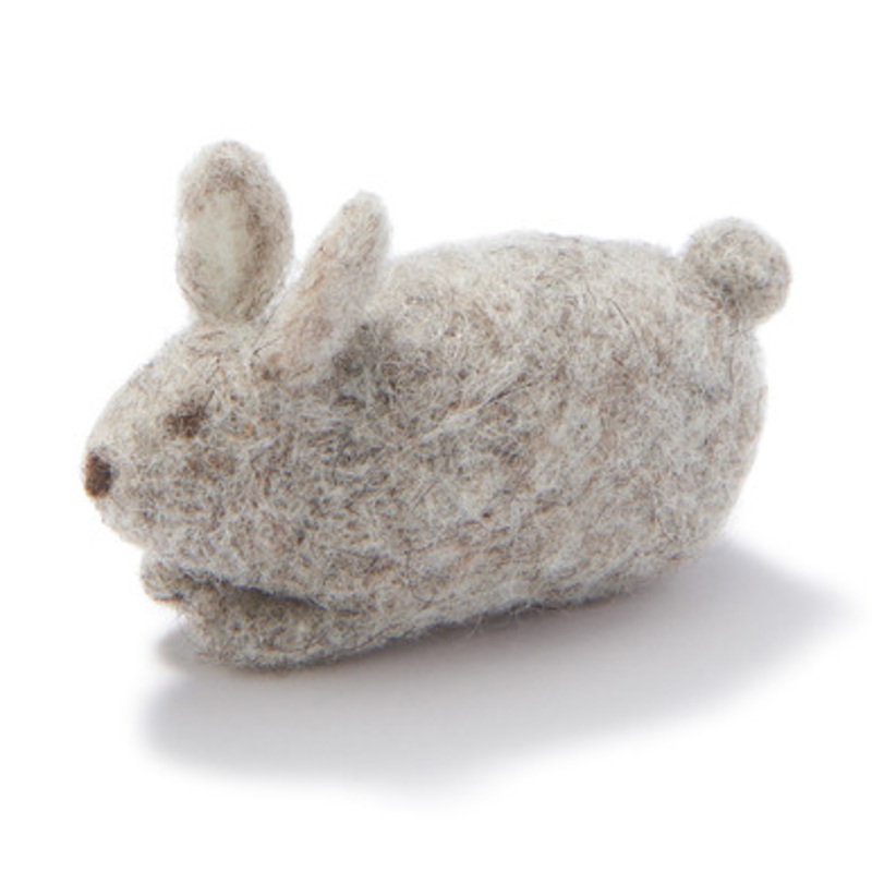 Wool Felt Animal Rabbit.