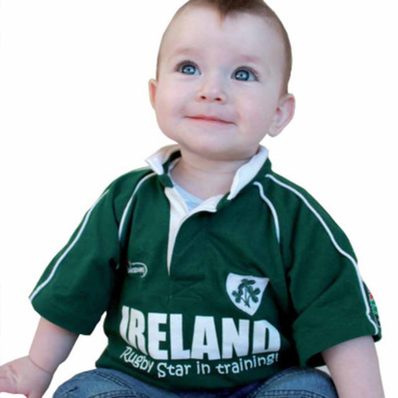 Baby Ireland Rugby Star In Training Top