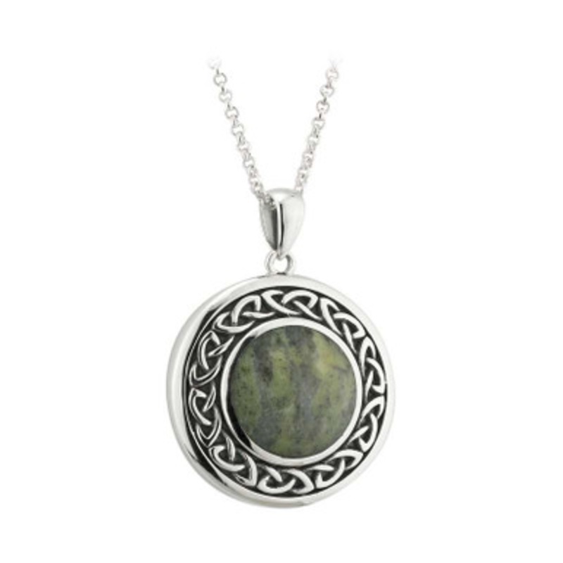 Connemara Marble Round Irish Necklace