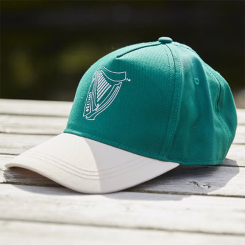 Guinness Green Harp Baseball Hat