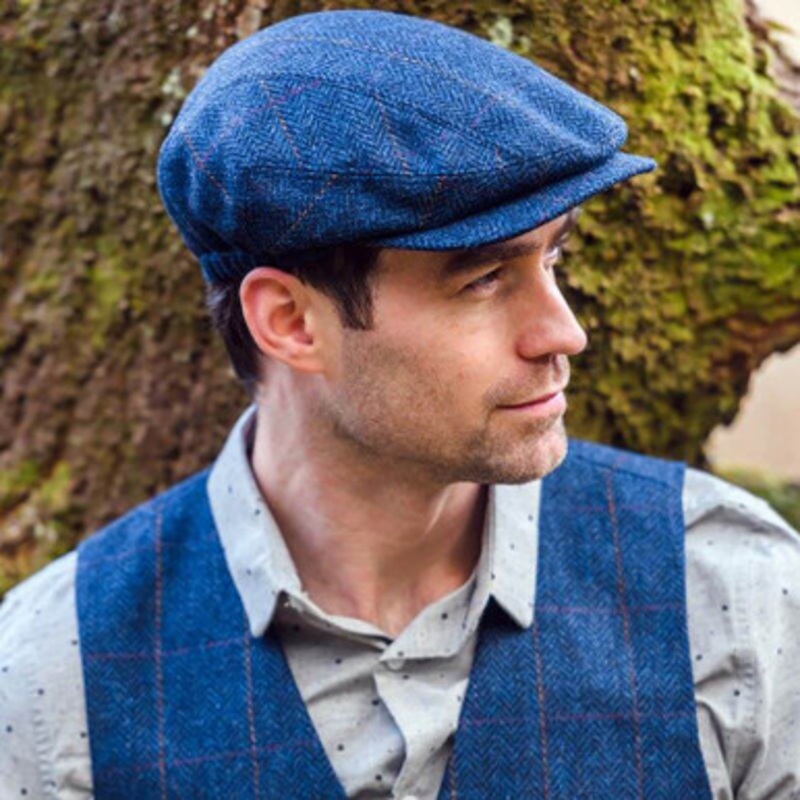 Mucros Weavers Kerry Irish Tweed Flat Cap