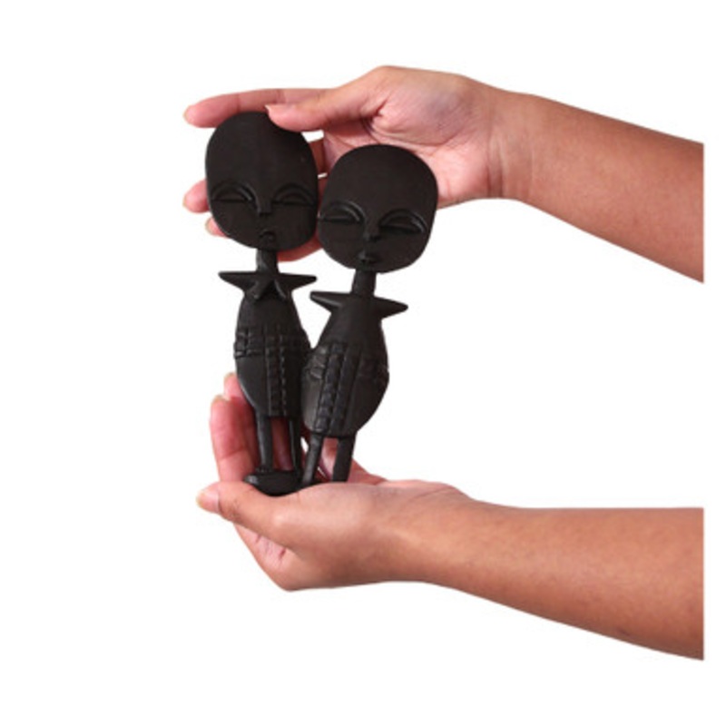 Set Of 2: Ashanti Fertility Idols - 7-8
