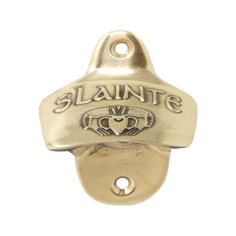 Slainte Claddagh Wall Mounted Bottle Opener