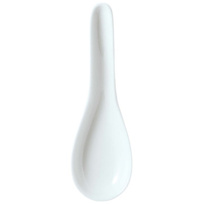 White Porcelain Chinese Spoon