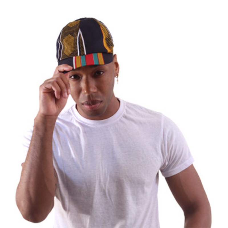 African Print Caps