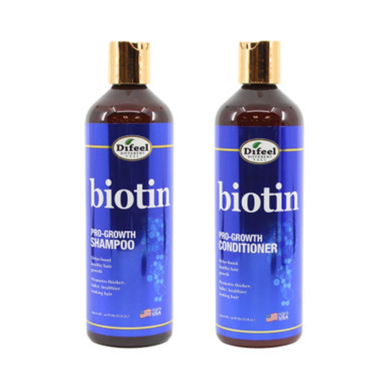 Difeel: Elevated Biotin Pro-Growth Shampoo & Conditioner Set