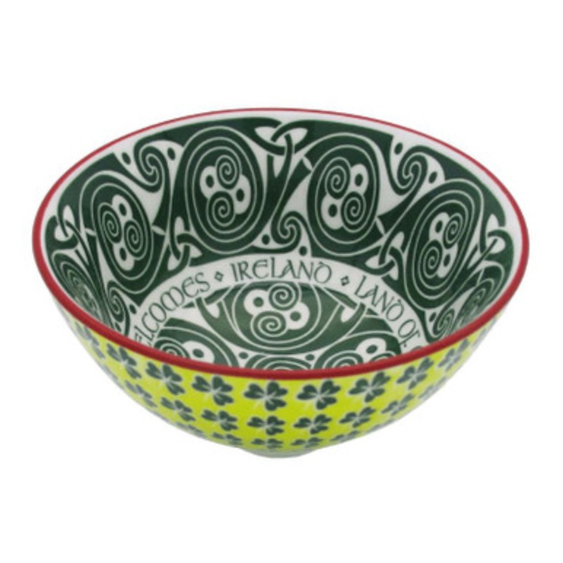 Ireland Shamrocks & Welcomes Bowl